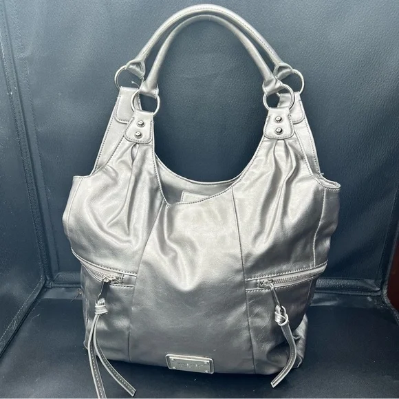 Nine West silver shoulder bag - Picture 3 of 15